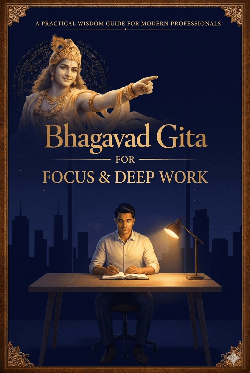 Bhagavad Gita for Focus & Deep Work ebook cover