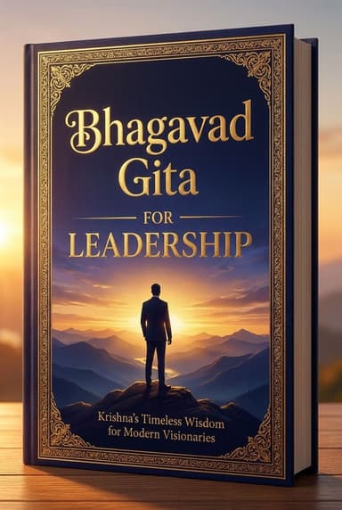 Krishna's timeless wisdom for the modern leader
